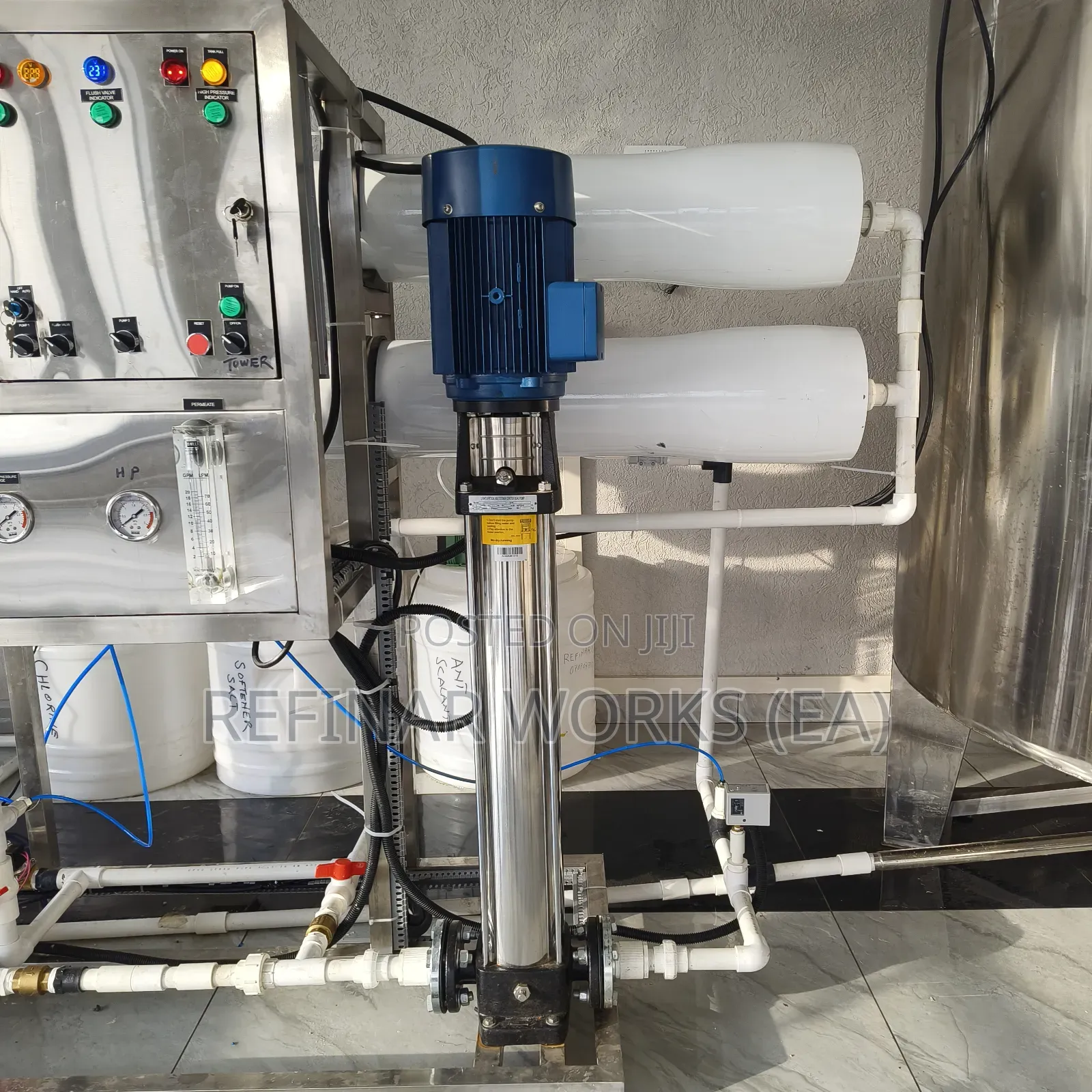 Advanced Reverse Osmosis Water Treatment Systems With Cip Automation