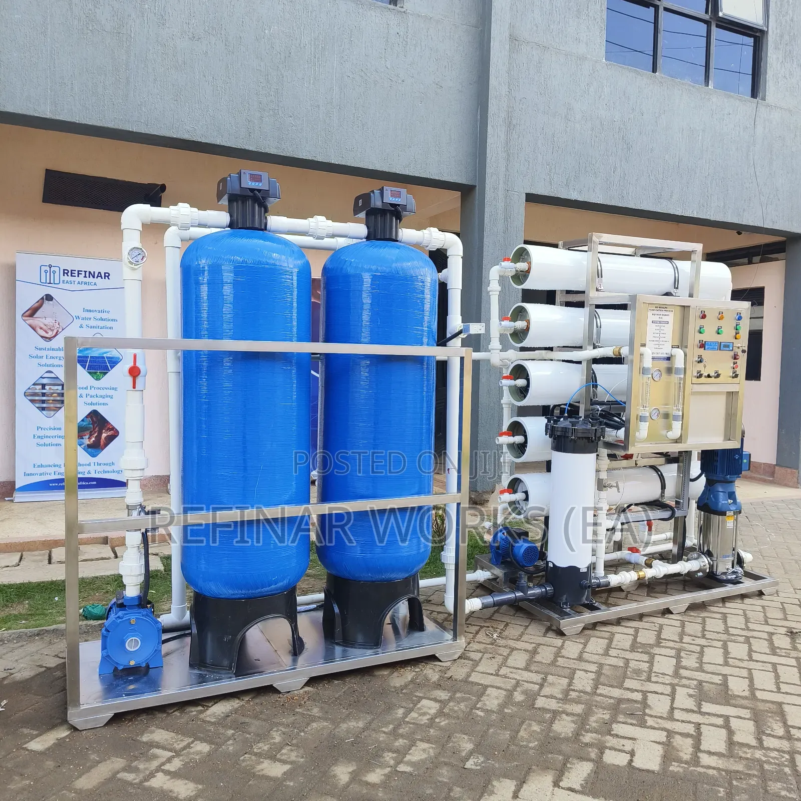 Advanced Reverse Osmosis Water Treatment Systems With Cip Automation