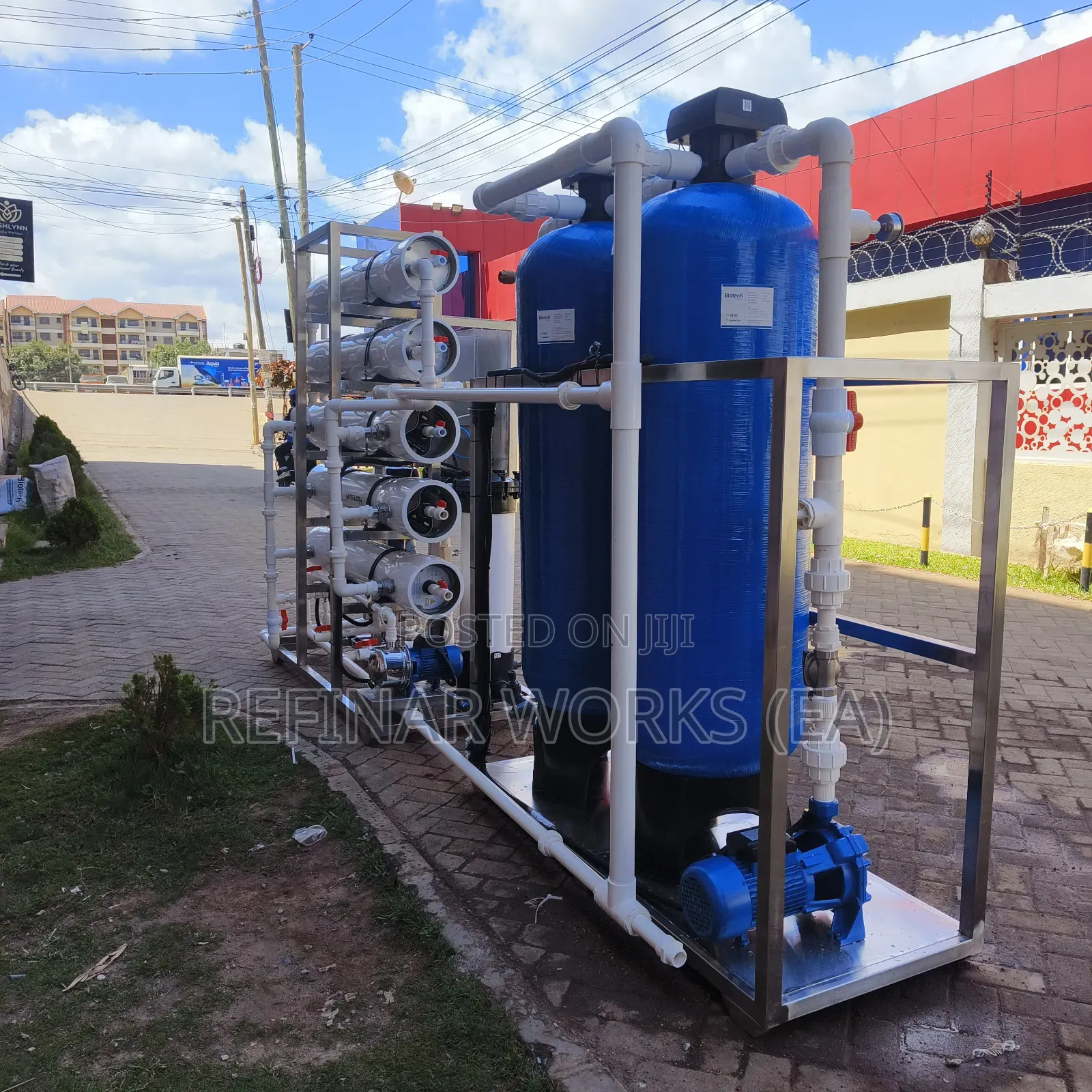 Advanced Reverse Osmosis Water Treatment Systems With Cip Automation