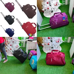 Rolling Suitcase Traveling Bag