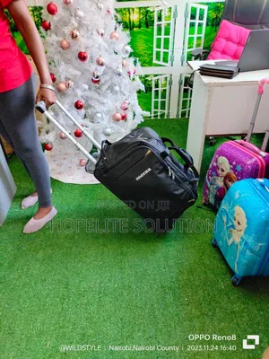 Rolling Suitcase Traveling Bag
