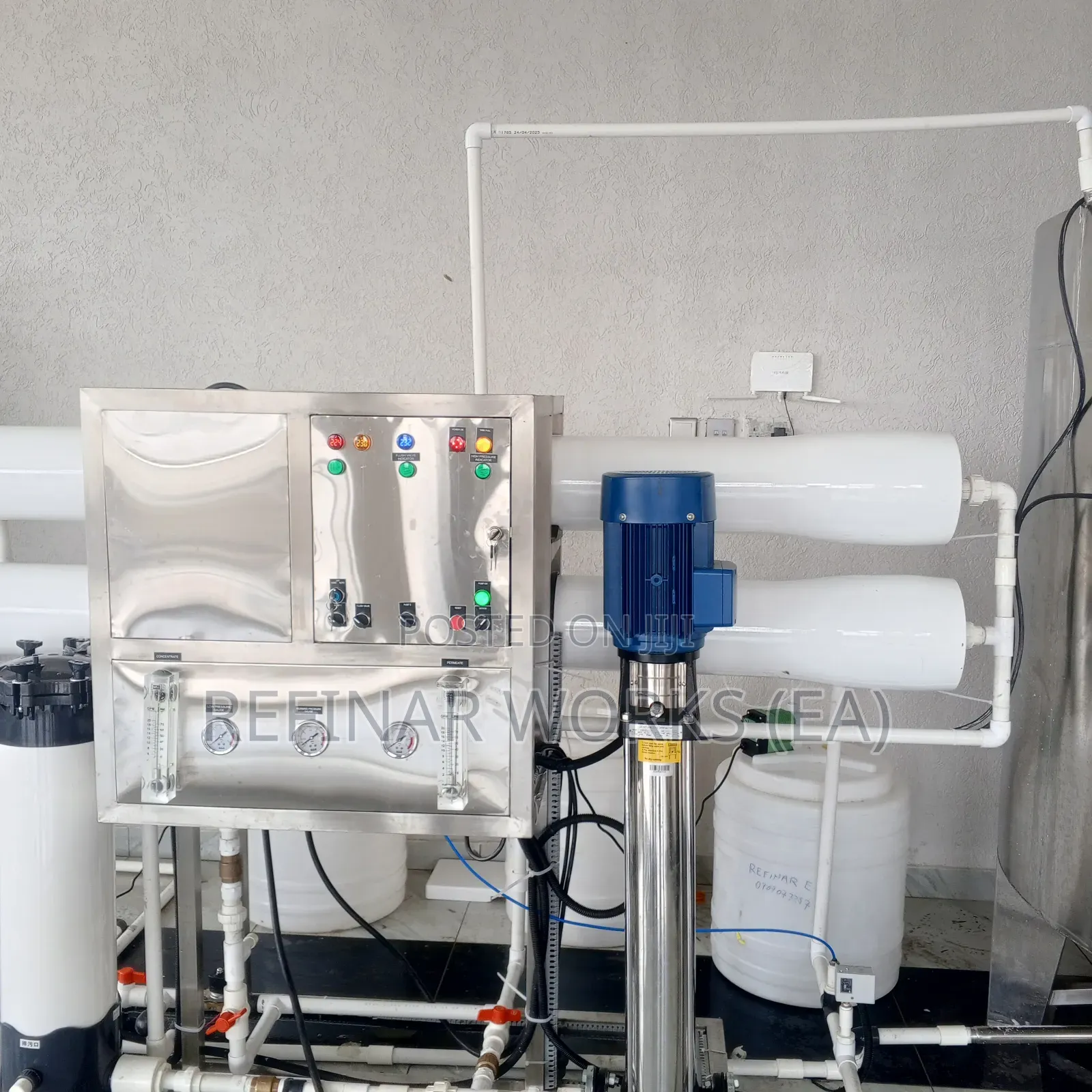 Multi-Stage Reverse Osmosis Water Filtration System From 2000lph
