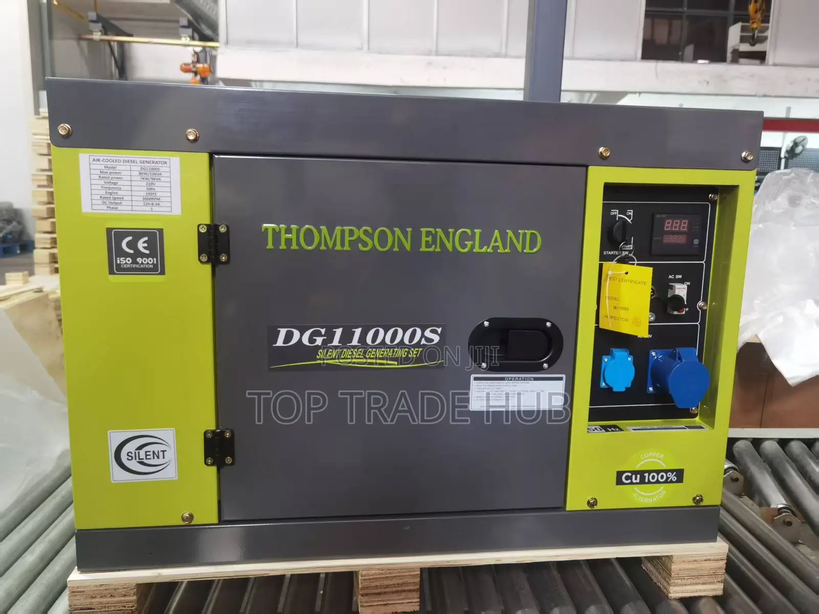 Thompson England Automatic Silent Diesel Generator 15kva -Single Phase