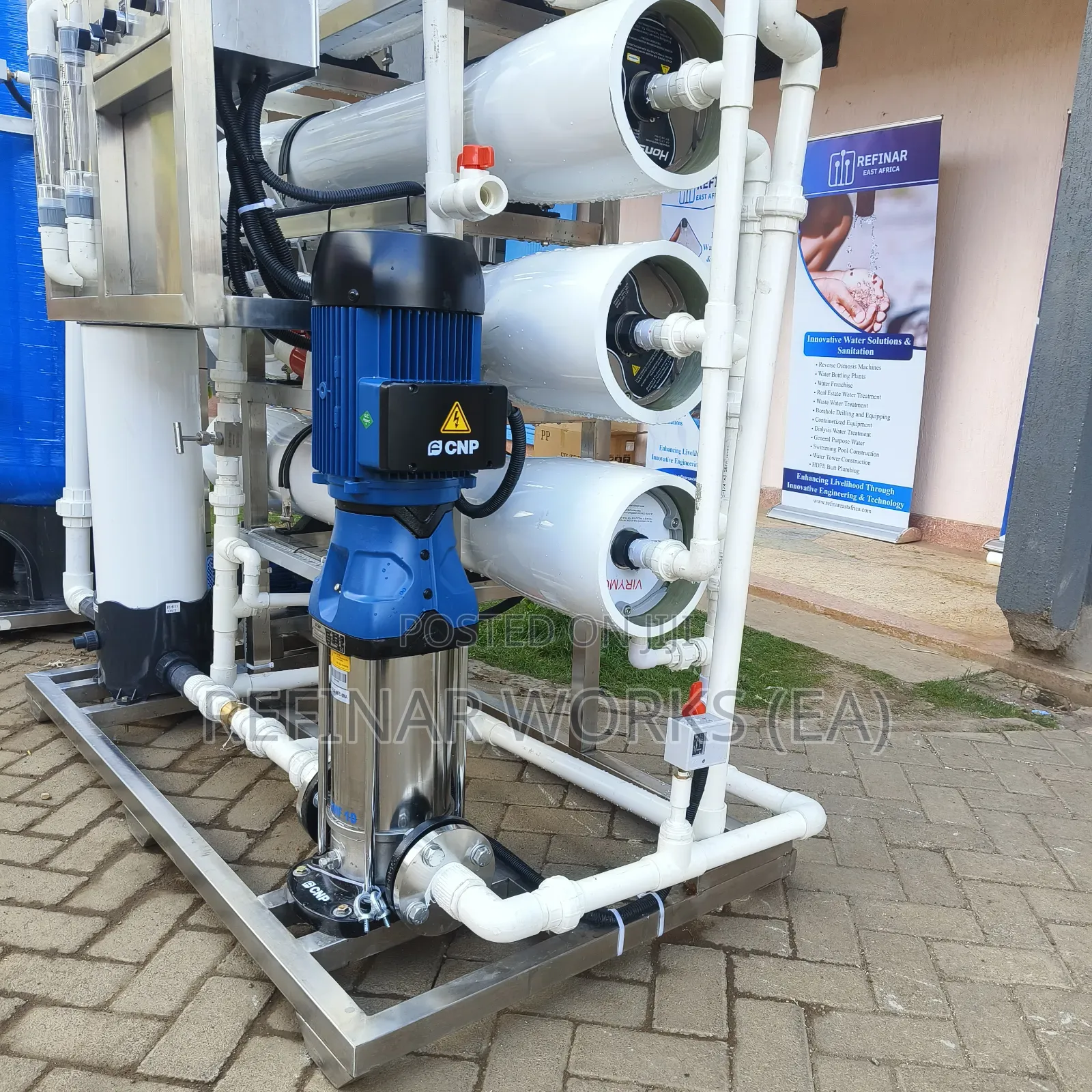 High-Efficiency Ro Water Purification Machines With Digital Monitoring