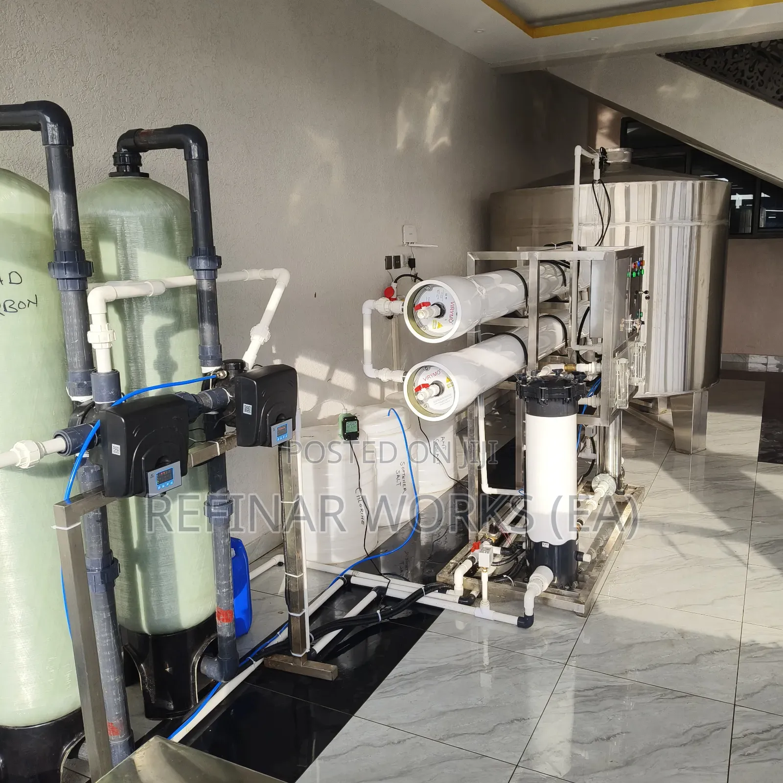 High-Efficiency Ro Water Purification Machines With Digital Monitoring