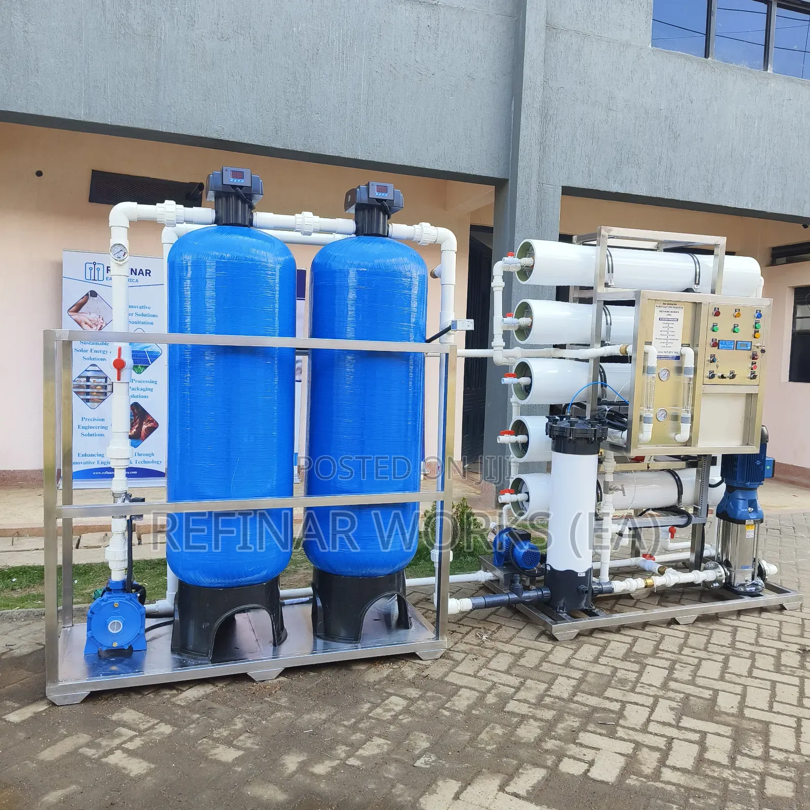 Industrial Reverse Osmosis Plant – Custom Capacities 2000 to 10,000lph