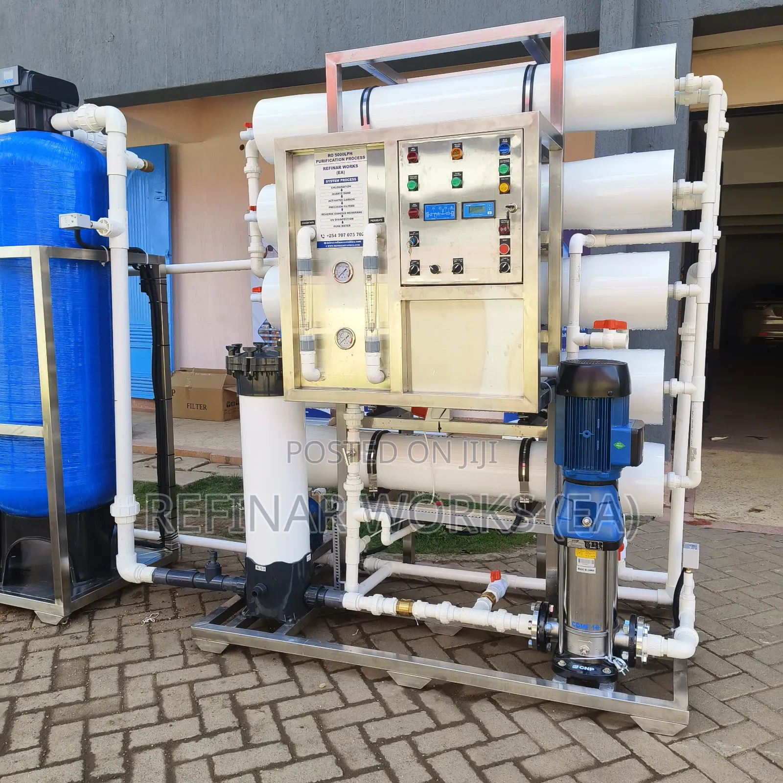 Industrial Reverse Osmosis Plant – Custom Capacities 2000 to 10,000lph