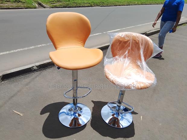 Orange Counter Chairs