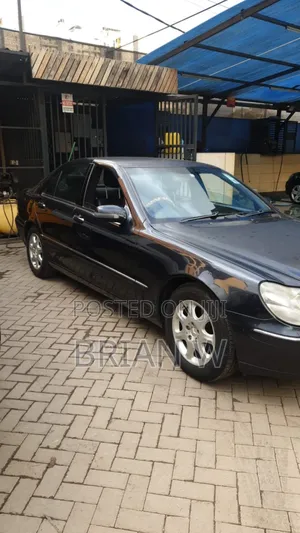 Mercedes-Benz S-Class 2002 Black