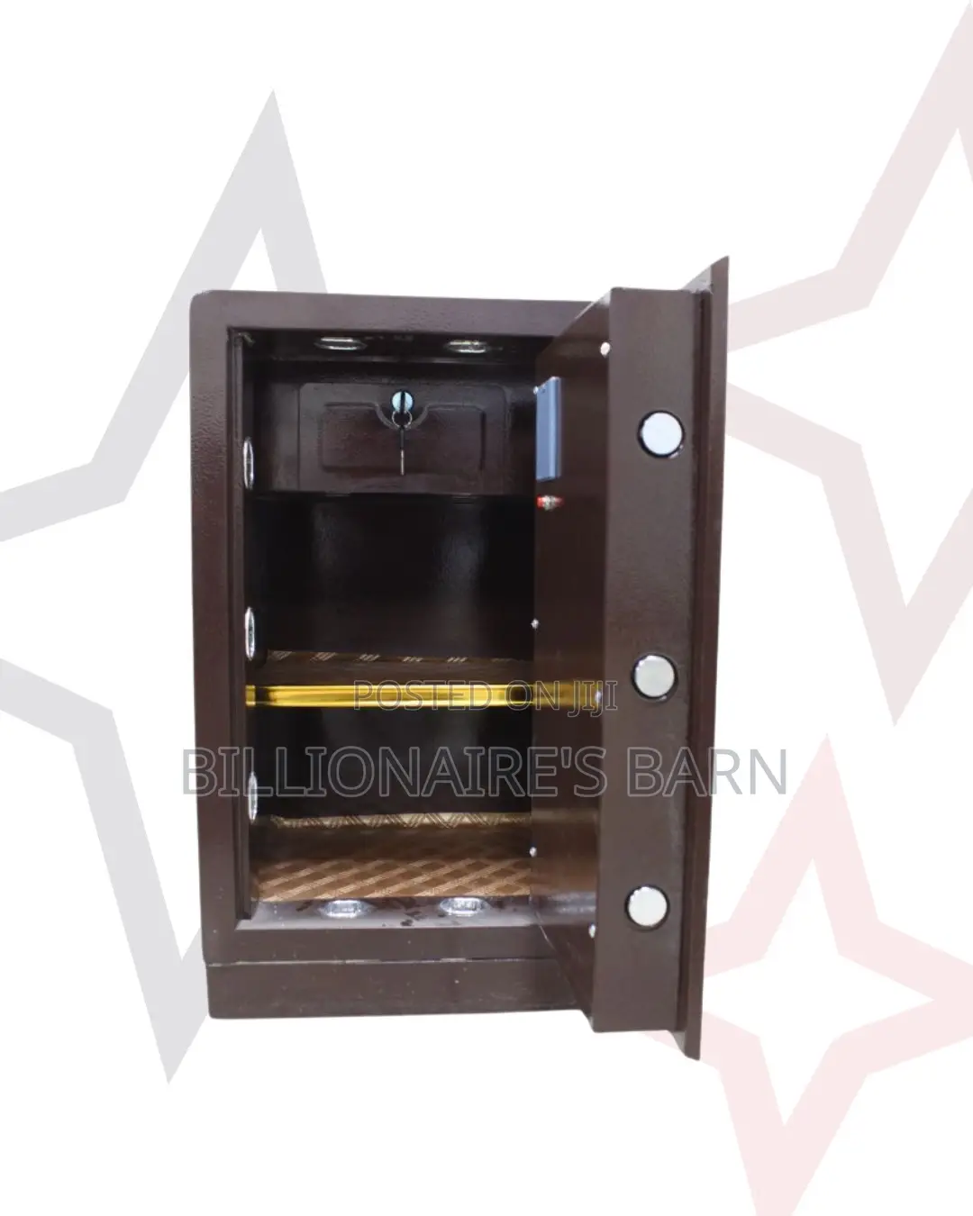 Fireproof Biometric Safe 70 Kg Programmable Keypad And Dual Alarm