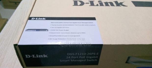 D-Link DGS-F1210-26ps-E - 24 Port Managed Gigabit Switch