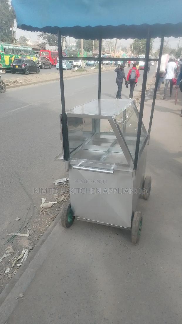 Affordable Stainless Steel Snacks Trolley