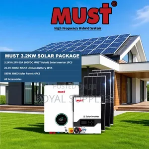 Must 3.2kva Solar Package System With 200ah Lithium Battery