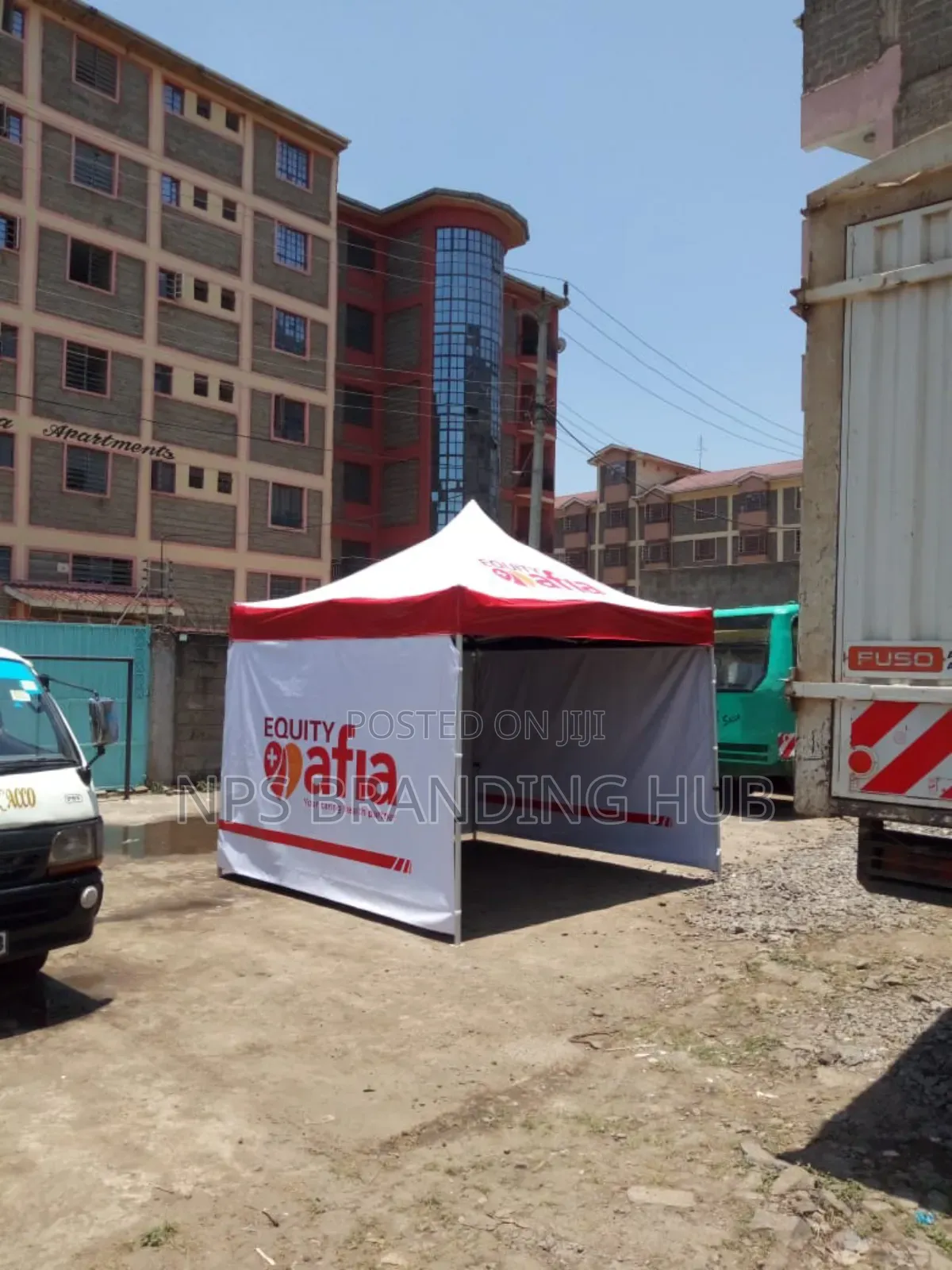 Pop-Up Canopy Tent With Sidewalls 2m X 2m