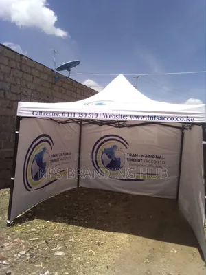 Branded Canopy Tent With Sidewalls 2m X 2m
