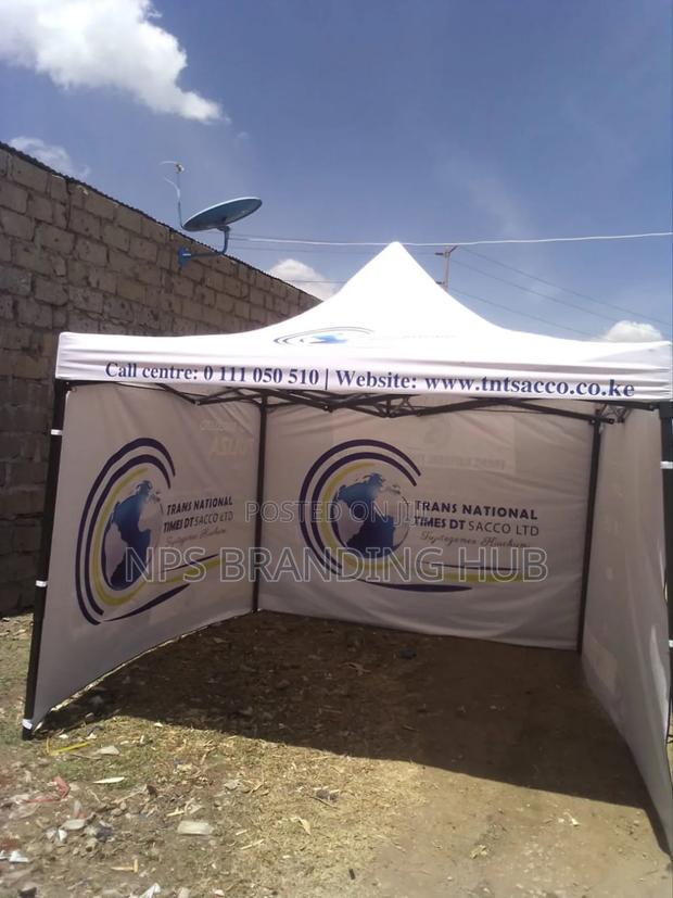 Branded Canopy Tent With Sidewalls 2m X 2m