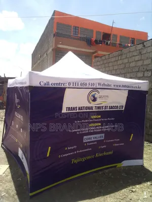 Branded Canopy Tent With Sidewalls 2m X 2m