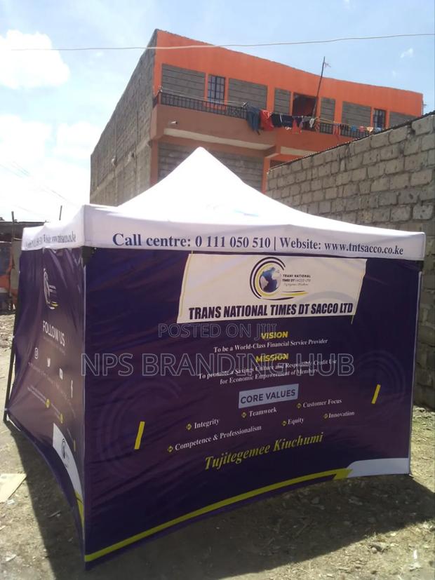 Branded Canopy Tent With Sidewalls 2m X 2m - thumbnail 2