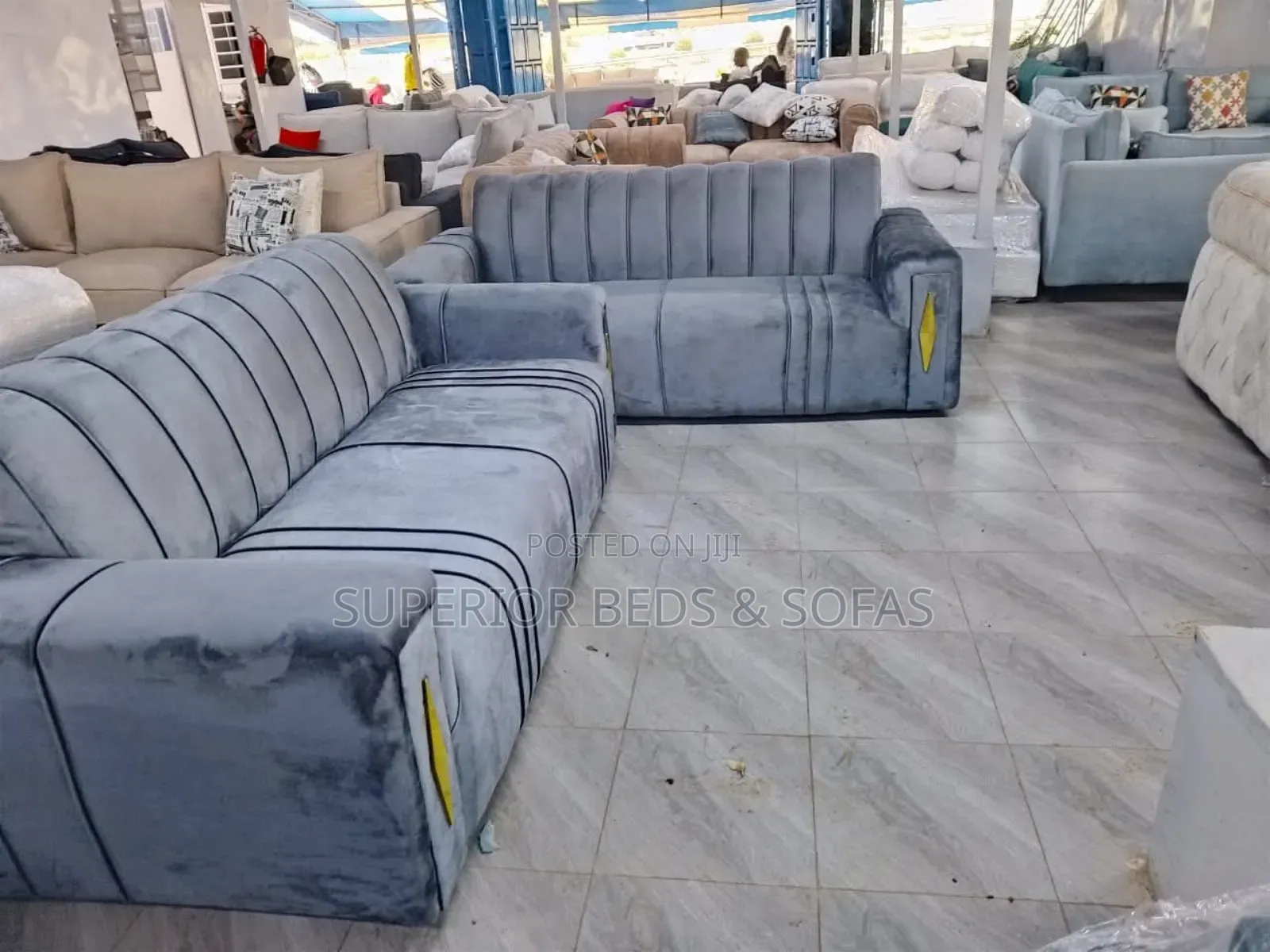 Grey 3 Seater Sofa on Sale
