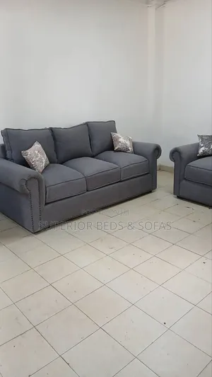 3 Seater Dark Grey Sofa