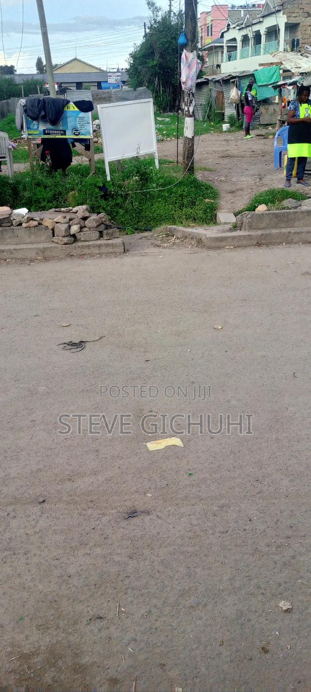 Utawala Commercial 40*80 Corner Plot. Tarmac Front, Sewer.