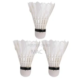 Premium Badminton Shuttlecocks – Pack of 3