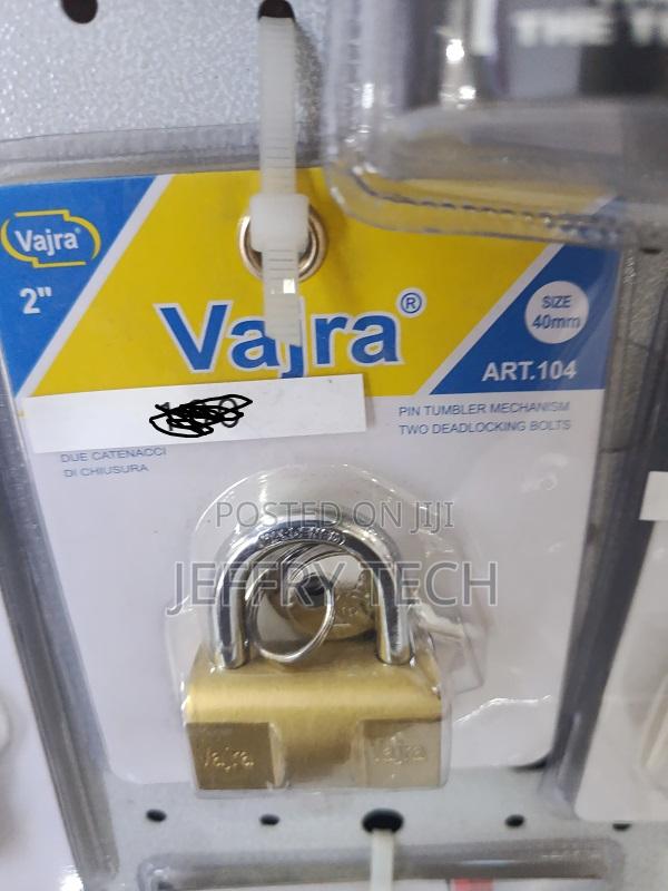 Vajra Brand Padlock, Specifically Model Art.104.