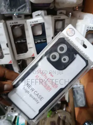 Oppo A5 Pro 5g Transparent Shockproof Camera Protective Back Cover