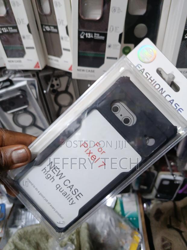 Google Pixel 7 Cases Shockproof Airbag Bumper Soft Back Transparent - thumbnail 2