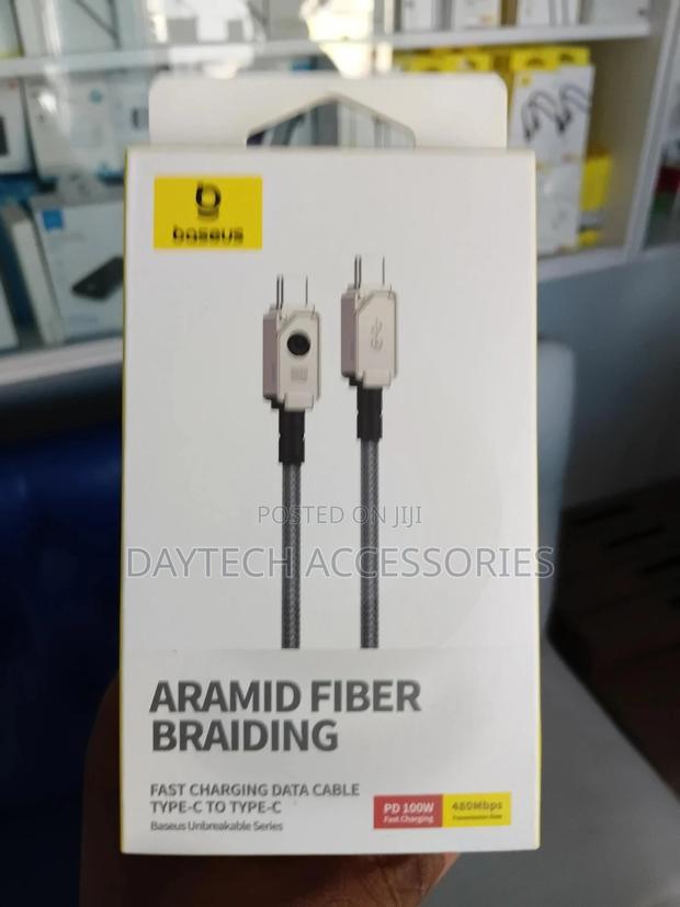 Baseus Unbreakable Series Usb-c To Usb-c Charging Cable 100w. - main view