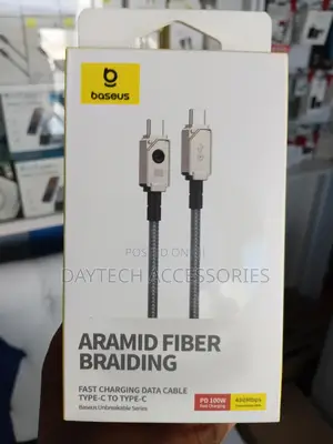 Baseus Unbreakable Series Fast Charging Type-C to Type-C 100w