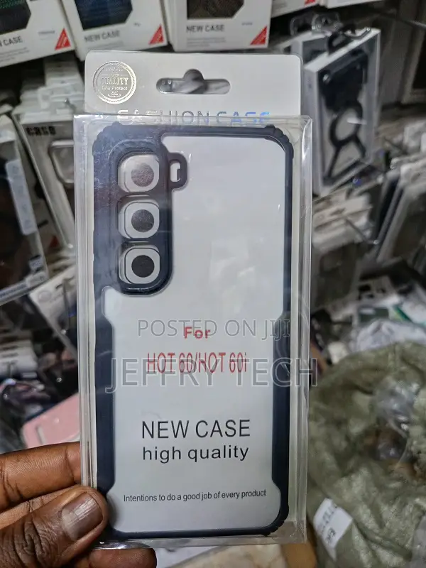 Infinix Hot 60i /Hot 60 Xundd Protective Transparent Airbag Bumper Pho