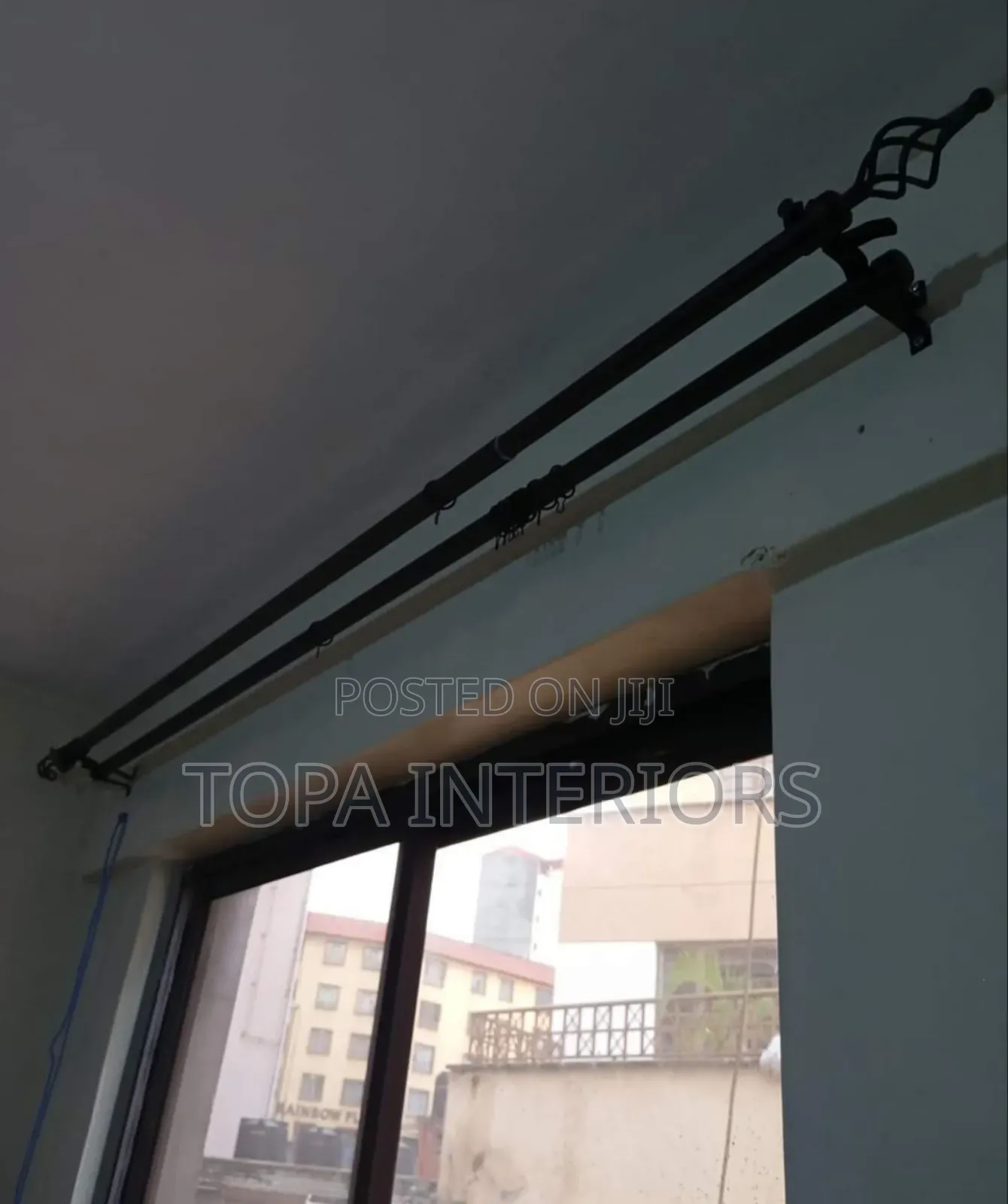 Extendable Drapery Window Curtain Rods Supply and Installation