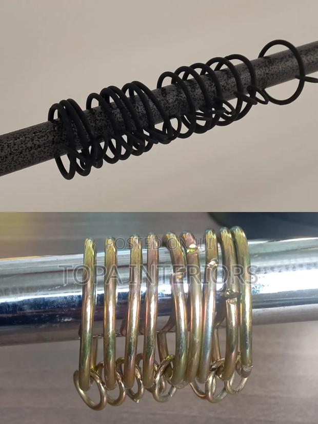 Round Metal Curtain Rings Accessories - main view