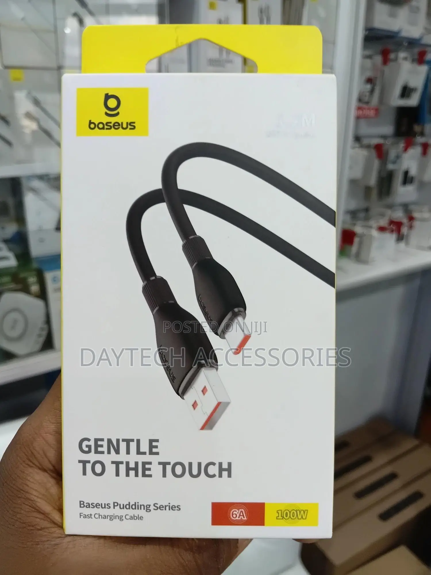 Baseus Pudding Siries 1.2 M Usb to C - Black