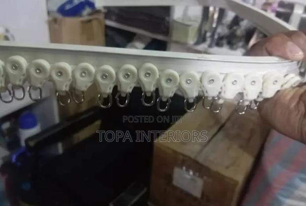 Curved Modern Aluminium Bendable Drapery Curtain Rail Track