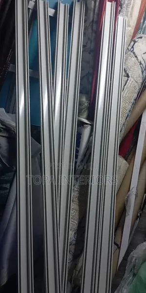 Modern House Drapery Double Curtain Rail Track