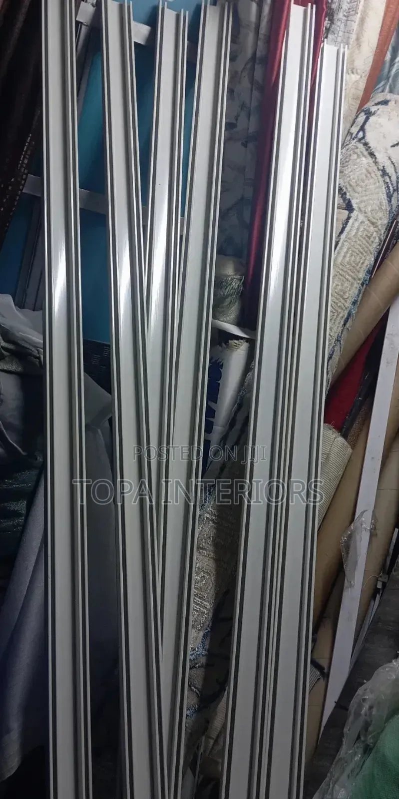 Modern House Drapery Double Curtain Rail Track