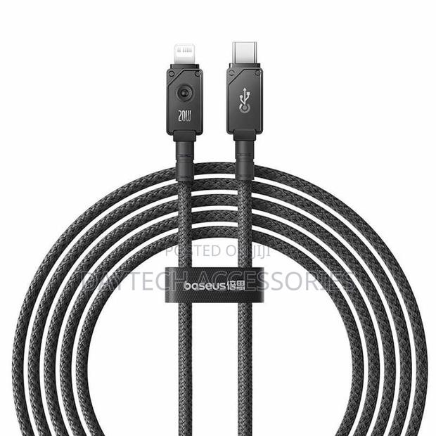 Baseus Usb-C to Lighting 20w Unbreakable Fast Charging Braided 2m - thumbnail 2