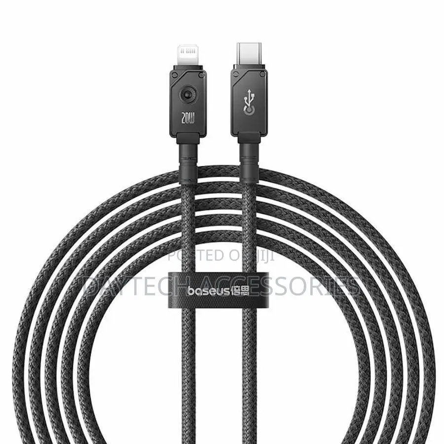 Baseus Usb-C to Lighting 20w Unbreakable Fast Charging Braided 2m