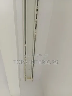 Ceiling Mounted Aluminium Straight Double Curtain Rail Track