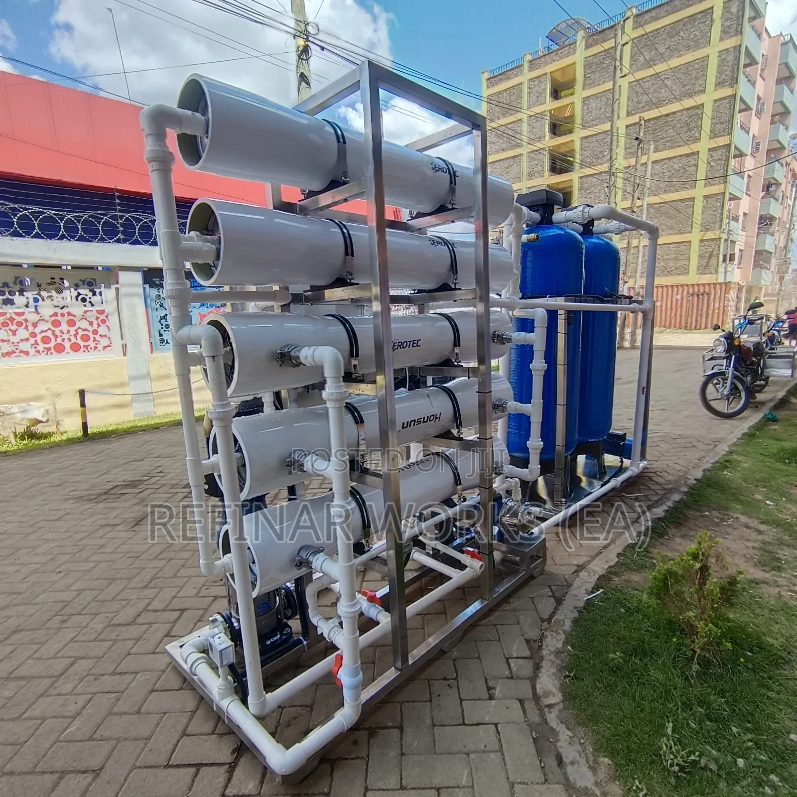 2000lph – 10,000lph Reverse Osmosis Water Purification Systems
