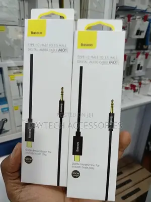 Baseus Type C Male to 3.5 Male Digital Audio Cable 1.2 M (Cam01-01)
