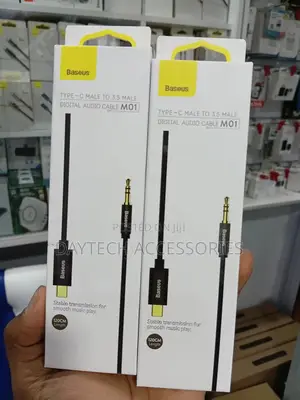 Baseus Yiven Type-C Male to 3.5 Male Audio Cable 1.2m