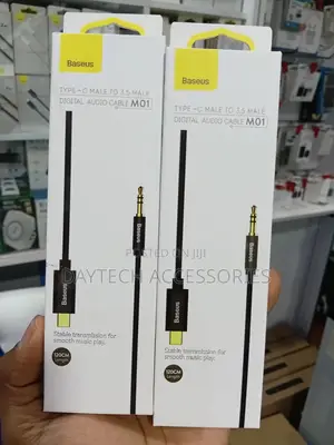 Baseus Yiven Type-C Male to 3.5 Male Audio Cable 1.2m