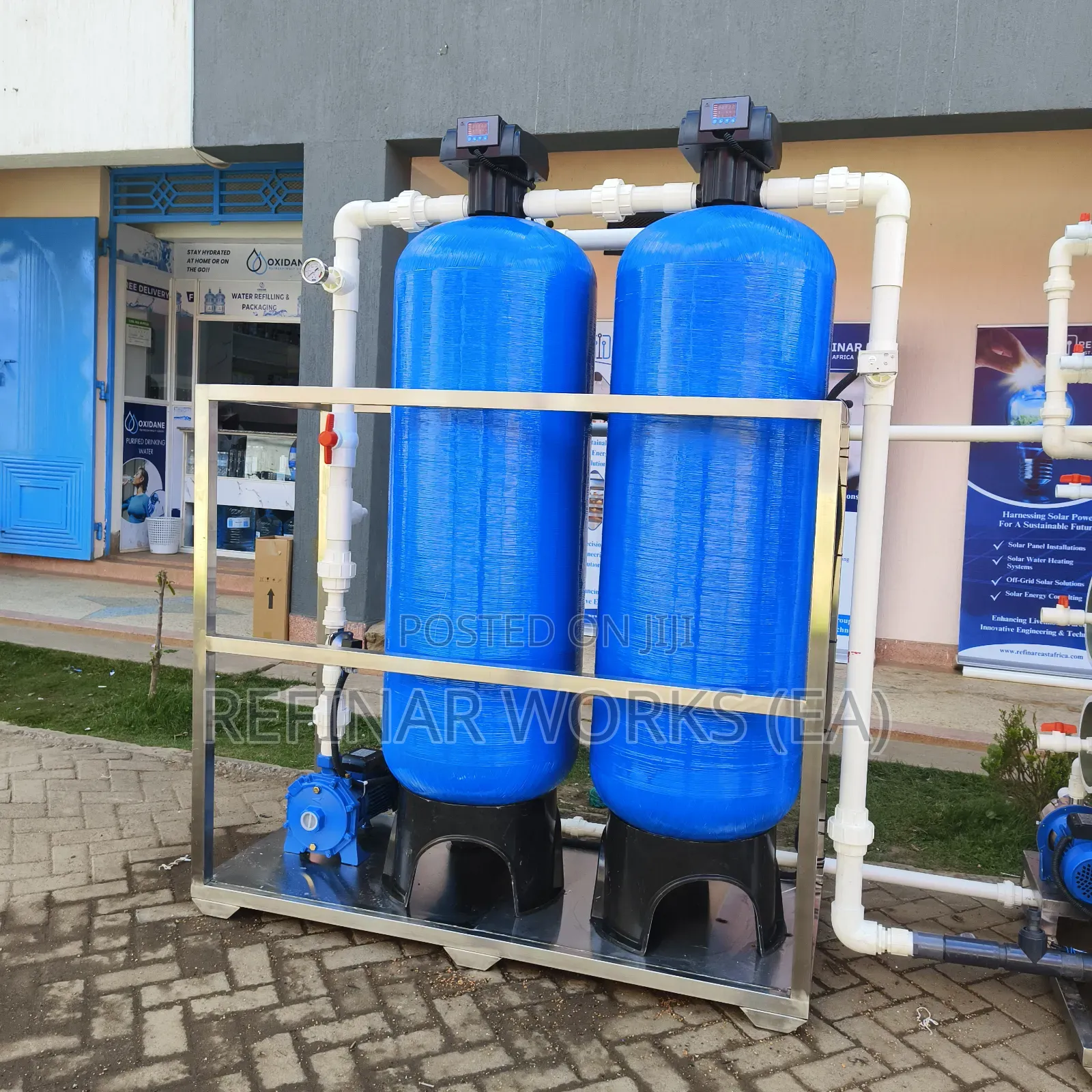High-Capacity Industrial Reverse Osmosis Systems Fully Automated