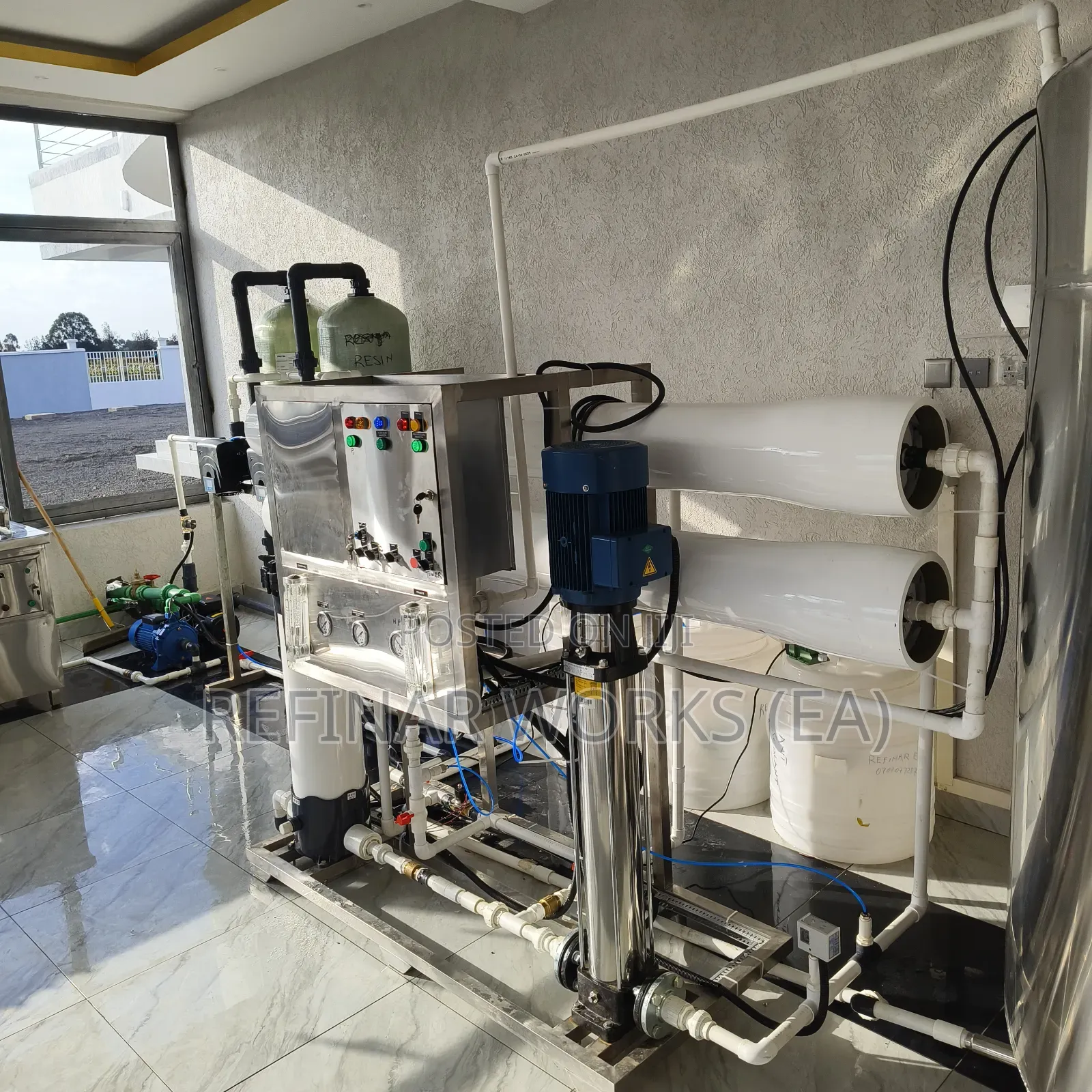High-Capacity Industrial Reverse Osmosis Systems Fully Automated