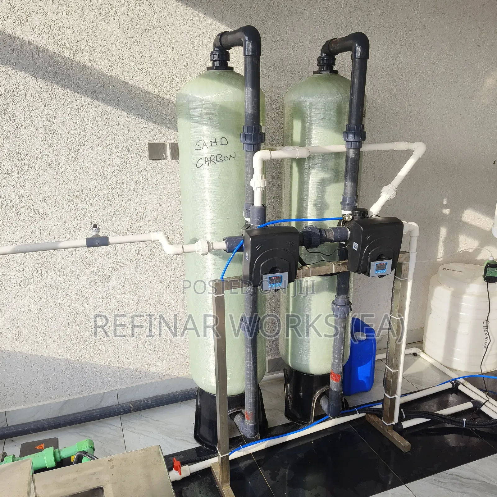 High-Capacity Industrial Reverse Osmosis Systems Fully Automated