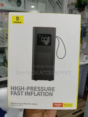 The Baseus Supermini Pro Series Wireless Car Inflator.