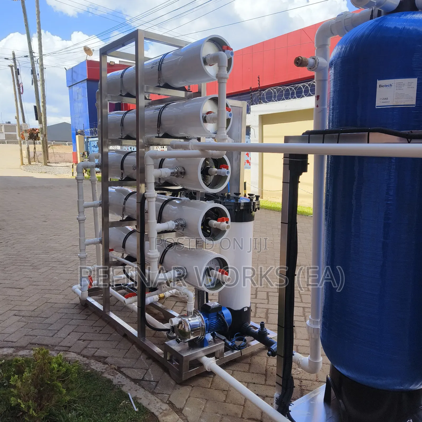 3000 – 10,000lph Reverse Osmosis Water Treatment Systems